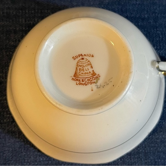Shore & Coggins Superior English Bell China Cup & Saucer Imari #2425 - Picture 3 of 10